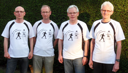 Das Orga Team ( Michael Klinger, Manfred Franz, Günter Wüstmann, Alfons  Stöckmann )